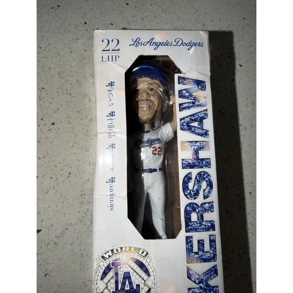 2022 Clayton Kershaw World Series Ring Ceremony‎ LA Dodgers Bobblehead SGA